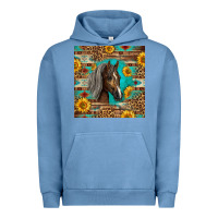 Pigment Pebble Blue western tennessee horse Urban Hoodie - LillyAllenDesigns