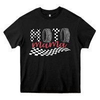 Black moto mama Heavy Core Tee - MaliasSmallBusiness