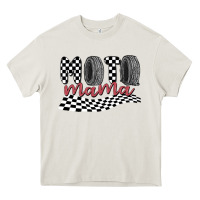 Cream moto mama Heavy Core Tee - MaliasSmallBusiness