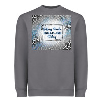 Storm feeling kinda idgaf ish today with leopard and gli Heavyweight Sweatshirt - TumblerDesignByShophia