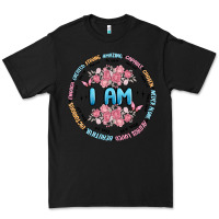 Black i am inspiration Premium Tee - MaliasSmallBusiness