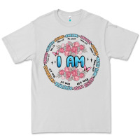 Dove Grey i am inspiration Premium Tee - MaliasSmallBusiness