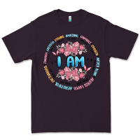 Plum i am inspiration Premium Tee - MaliasSmallBusiness