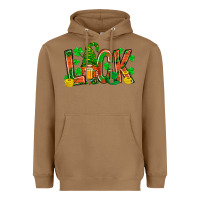 Toasted Coconut Western Luck With Gnome And Beer Heavyweight Hoodie - BundleAndBundleShop