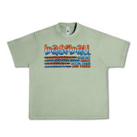 Oil Green vintage baseball Urban Heavy Tee - Artiststas