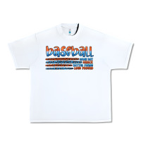 White vintage baseball Urban Heavy Tee - Artiststas