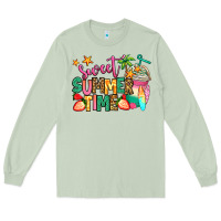 Matcha sweet summer time iced coffee Long Sleeve Tee - Jasminsmagicworld