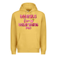 Antique Gold Thanks for tolerating me Valentine's Day Premium Hoodie - FaDigitalArtStudio