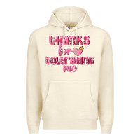 Sandshell Thanks for tolerating me Valentine's Day Premium Hoodie - FaDigitalArtStudio