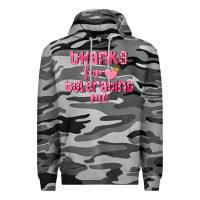 Slate Camo Thanks for tolerating me Valentine's Day Premium Hoodie - FaDigitalArtStudio