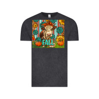 Vintage Black Western Fall Cow Vintage Tee - LillyAllenDesigns