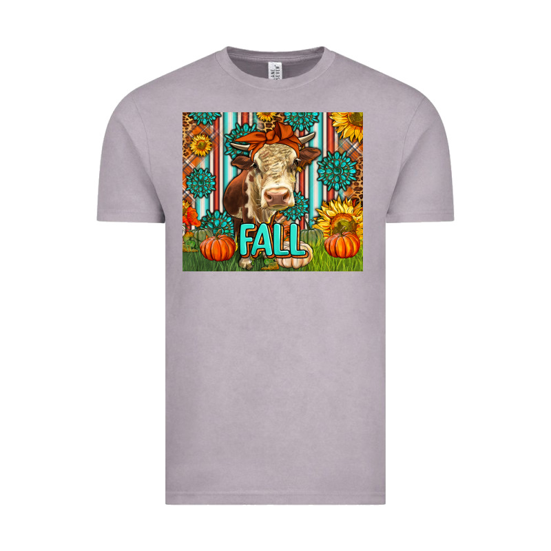 Western Fall Cow Vintage Tee by LillyAllenDesigns | Teevron