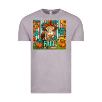 Vintage Zinc Western Fall Cow Vintage Tee - LillyAllenDesigns