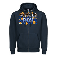Navy mama's boy olivia Zipper Hoodie - OliviaCreatesArt