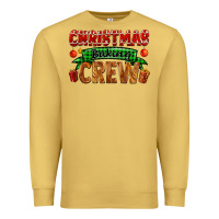 Antique Gold christmas baking crew with gifts Premium Sweatshirt - FaDigitalArtStudio