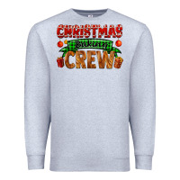 Heather Grey christmas baking crew with gifts Premium Sweatshirt - FaDigitalArtStudio