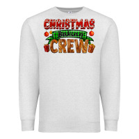 Oatmeal Heather christmas baking crew with gifts Premium Sweatshirt - FaDigitalArtStudio