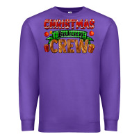 Purple christmas baking crew with gifts Premium Sweatshirt - FaDigitalArtStudio