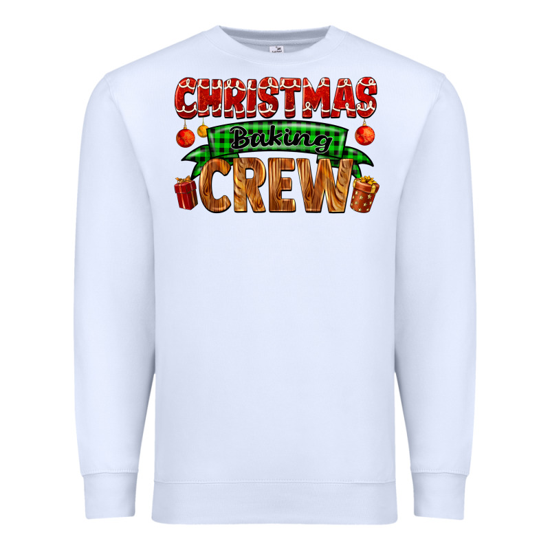 Christmas Baking Crew With Gifts Premium Sweatshirt by FaDigitalArtStudio | Teevron