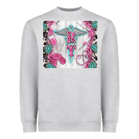 Heather Grey rt Heavyweight Sweatshirt - TumblerDesignByShophia