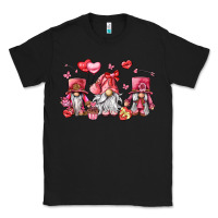 Black valentine's day gnomes Classic Tee - LillyAllenDesigns