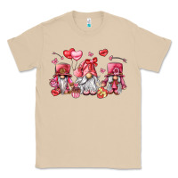 Mushroom valentine's day gnomes Classic Tee - LillyAllenDesigns