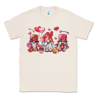 Natural valentine's day gnomes Classic Tee - LillyAllenDesigns