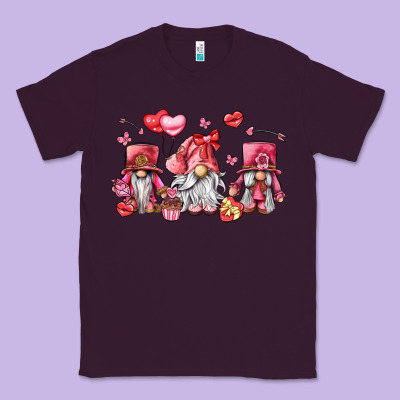 Valentine's Day Gnomes Classic Tee Designed By Lillyallendesigns
