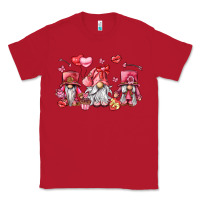 Red valentine's day gnomes Classic Tee - LillyAllenDesigns