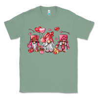 Sage valentine's day gnomes Classic Tee - LillyAllenDesigns