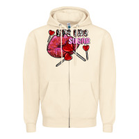 Sandshell lips like sugar olivia Zipper Hoodie - OliviaCreatesArt