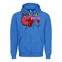 True Royal lips like sugar olivia Zipper Hoodie - OliviaCreatesArt