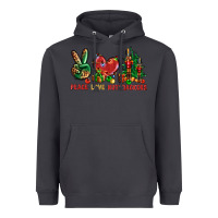 Smoke Peace Love Nutcrackers Heavyweight Hoodie - BundleAndBundleShop