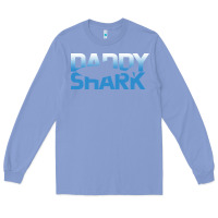 Colony Blue Daddy Shark Long Sleeve Tee - Bettercallsaul