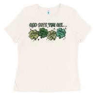 God Says I Am Patrick's Day Ladies Tee | Teevron