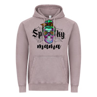Vintage Zinc spooky mama skull Vintage Hoodie - RanaPortraitStore