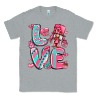 Heather Grey love with gnome Classic Tee - LillyAllenDesigns