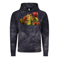 Cloud Black Gymnocalycium Variegated Cactus Vintage Hoodie - LillyAllenDesigns