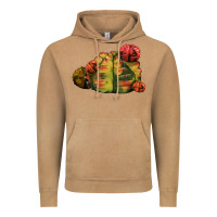 Vintage Camel Gymnocalycium Variegated Cactus Vintage Hoodie - LillyAllenDesigns