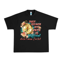 Black just because my path is different Urban Heavy Tee - Artiststas
