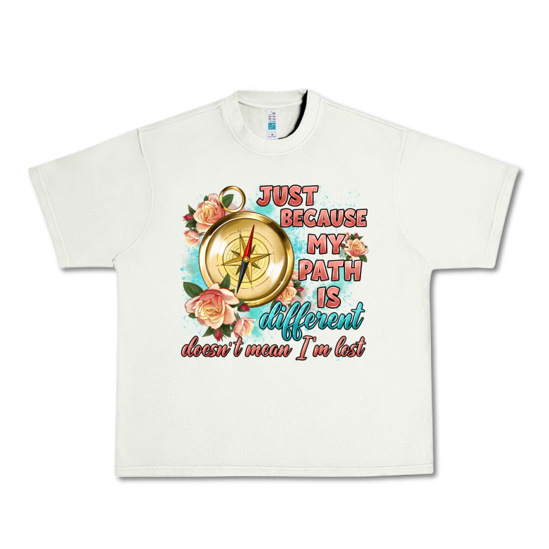 Just Because My Path Is Different Urban Heavy Tee by Artiststas | Teevron