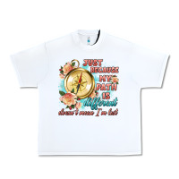 White just because my path is different Urban Heavy Tee - Artiststas