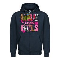 Navy love never fails with prince frog  olivia Zipper Hoodie - OliviaCreatesArt