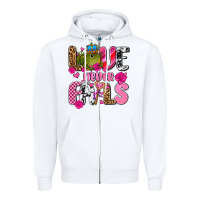 White love never fails with prince frog  olivia Zipper Hoodie - OliviaCreatesArt