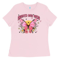 Bubblegum Pink brighter days ahead Ladies Tee - MaliasSmallBusiness