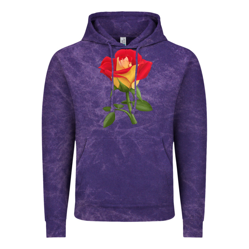 Ketchup And Mustard Rose Vintage Hoodie by LillyAllenDesigns | Teevron