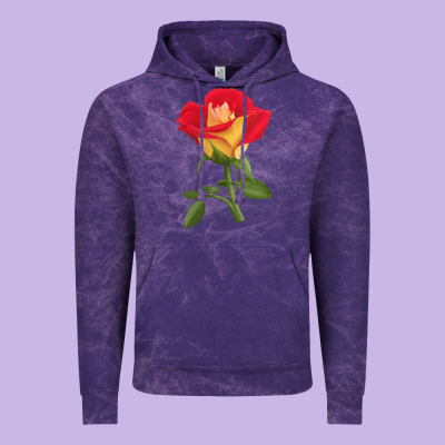 Ketchup And Mustard Rose Vintage Hoodie Designed By Lillyallendesigns