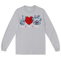 Moon Dust Peace Love Paws Long Sleeve Tee - Bettercallsaul