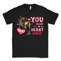 Black you make my heart saur Classic Tee - LillyAllenDesigns
