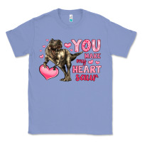 Colony Blue you make my heart saur Classic Tee - LillyAllenDesigns